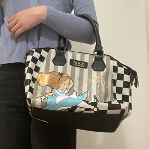 Alice In The Wonderland Checkered Bag